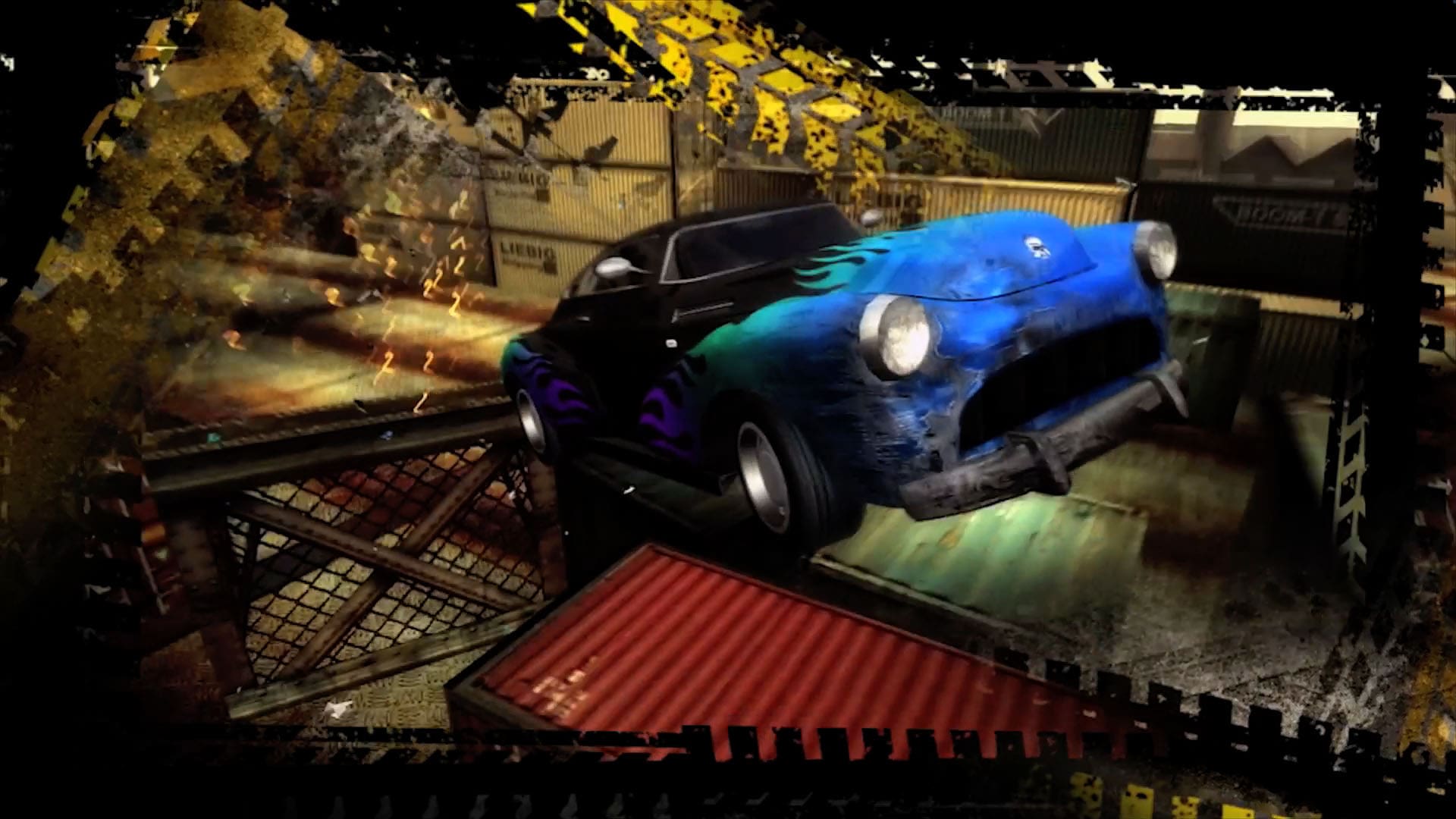 burnout trailer motion graphics