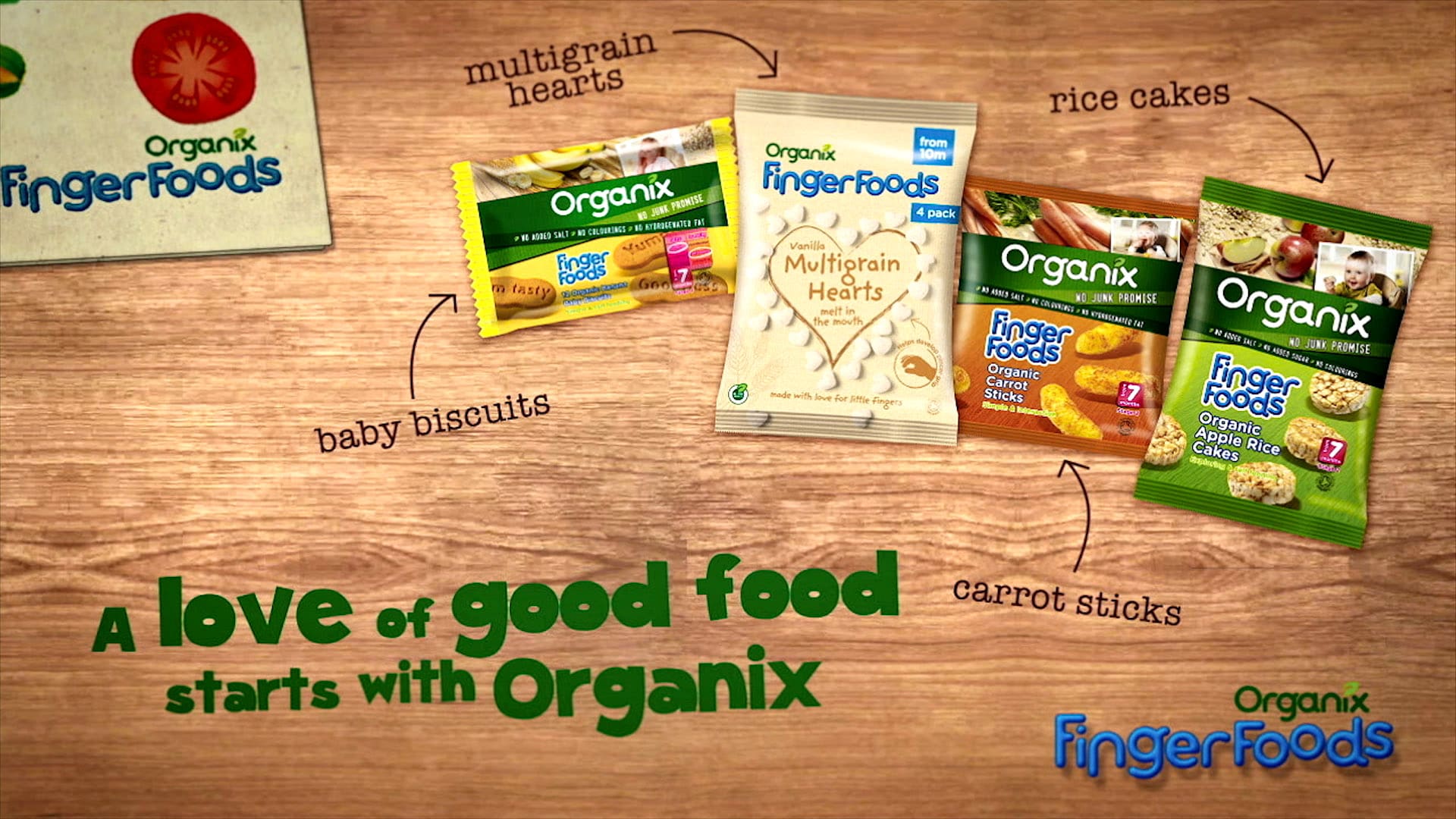 animated video for organix