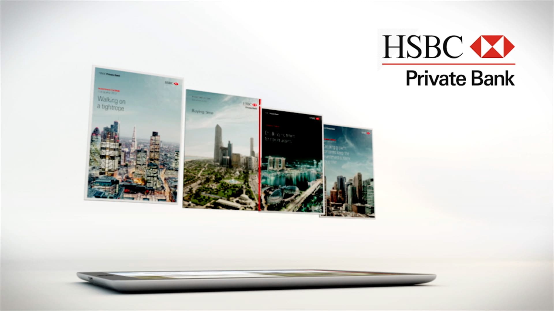 hsbc ipad animated video