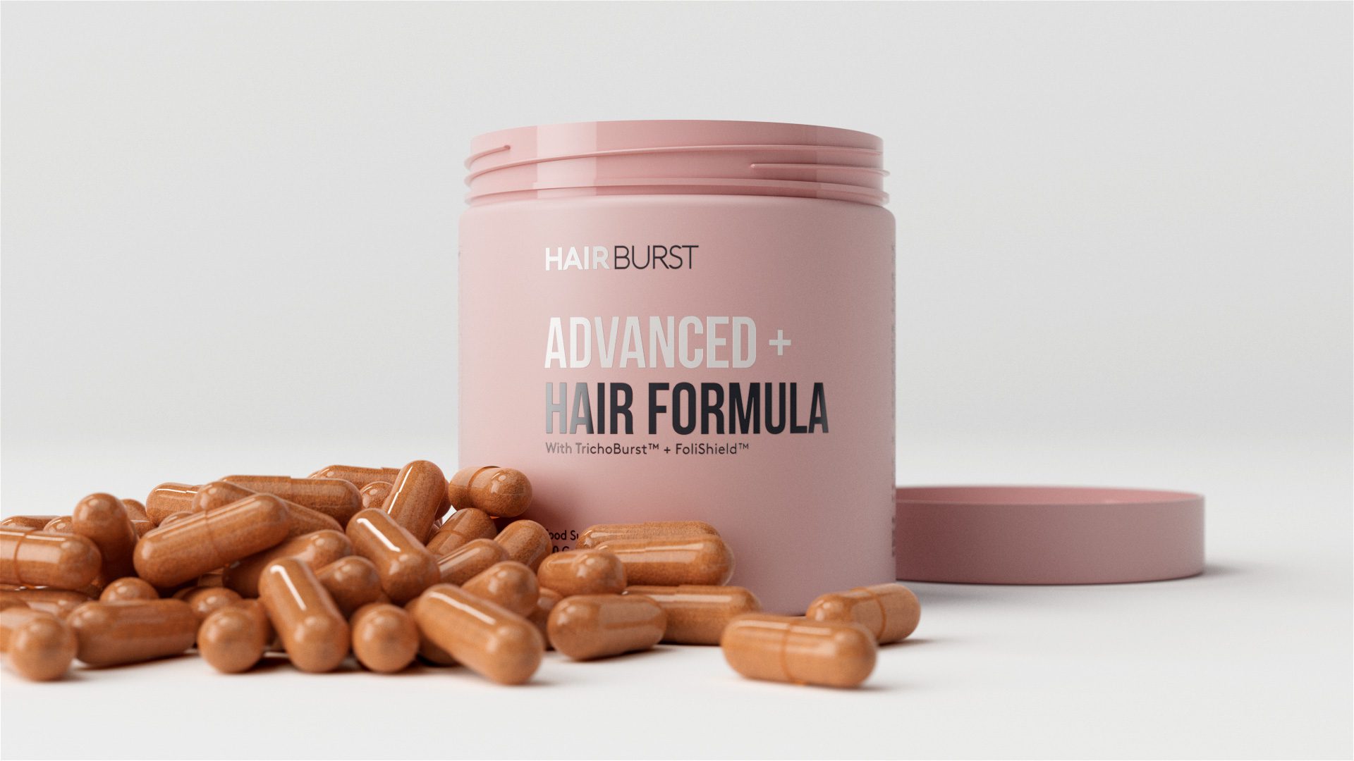 hair care 3d product animation