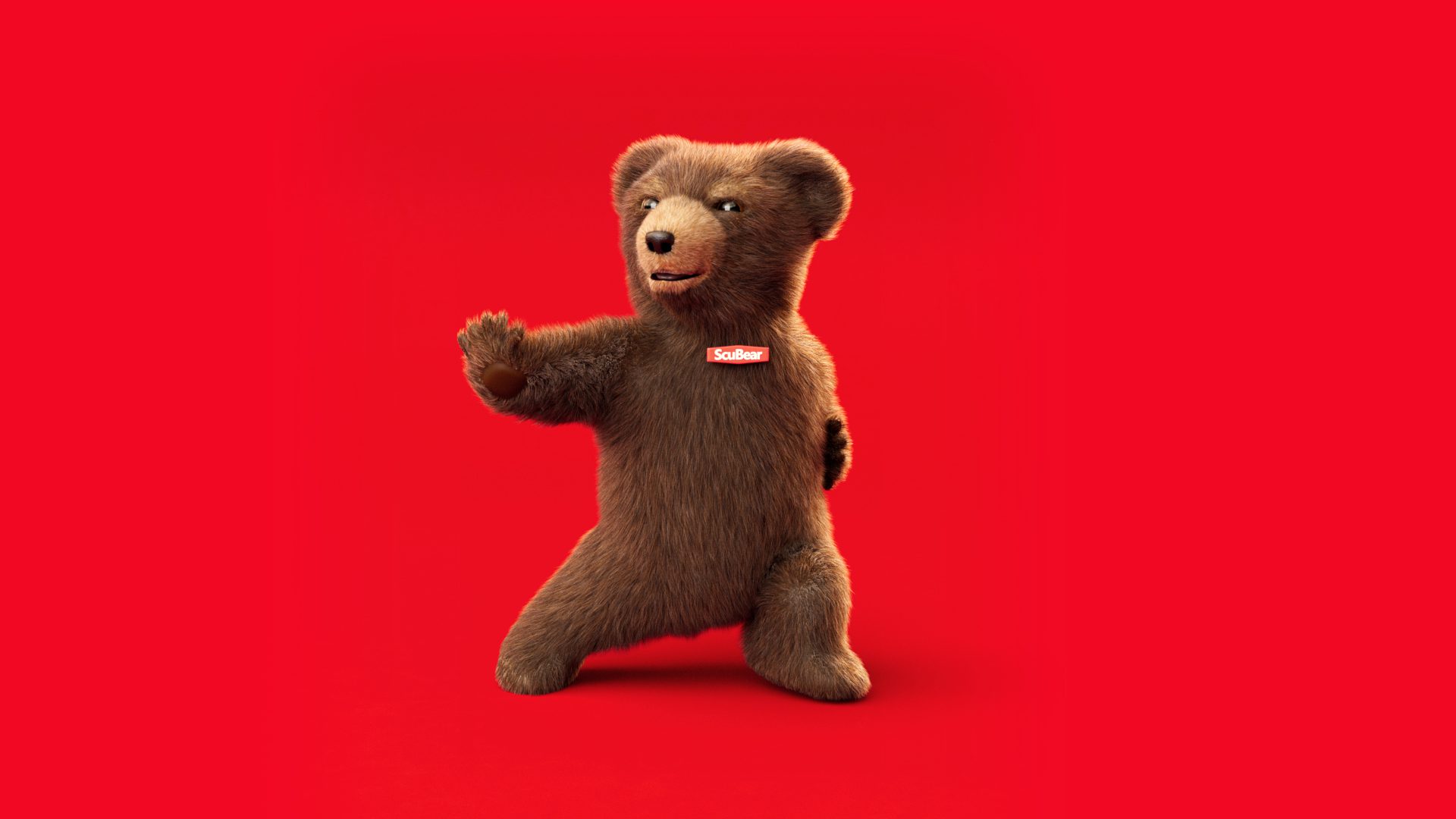 Bear 3D animation